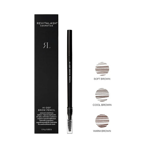 RevitaLash Hi-Def Brow Pencil, Hypoallergenic (3 Colors)