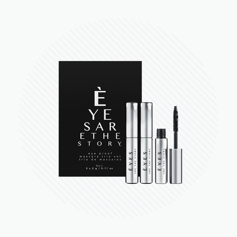 Eyes are the Story, Eye Proof Mascara Trio Set (3 Non-Flaking Mini Mascaras for Sensitive Eyes)