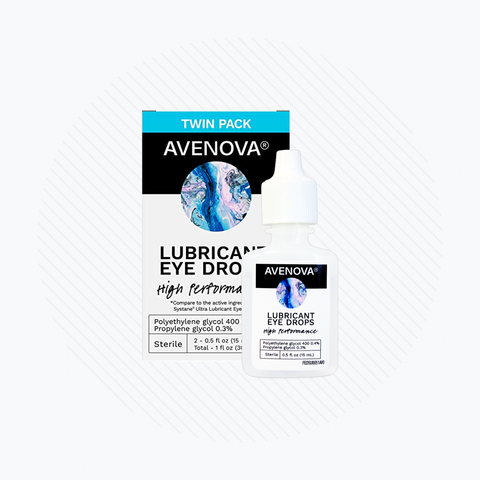 Avenova Lubricant Eye Drops (Twin Pack) 15ml Bottles