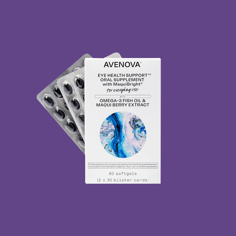 Avenova Eye Health Support with MaquiBright & Omega-3 (60ct 1 Month Supply)