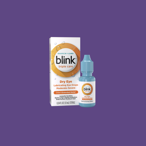 Blink Triple Care 3 in 1 Eye drops for Moderate to Severe Dry Eye