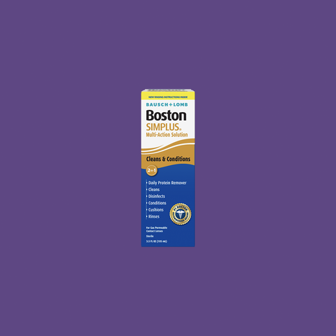 Boston Simplus Multi-action Rigid Gas Perm Solution, 3.5oz