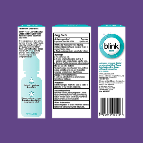 Blink Tears Lubricating Eye Drops