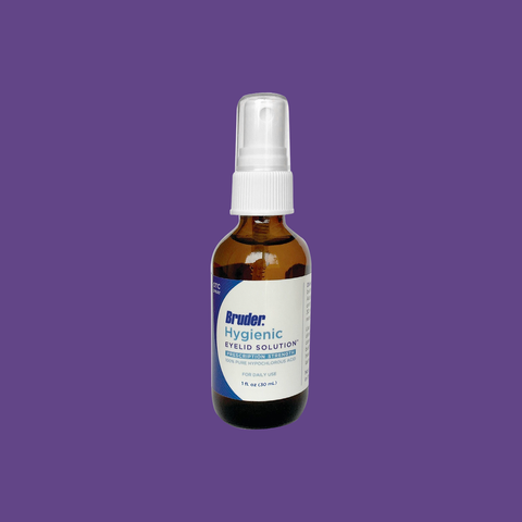 Bruder Hypochlorous Hygienic Eyelid Solution (1oz & 2oz bottles)