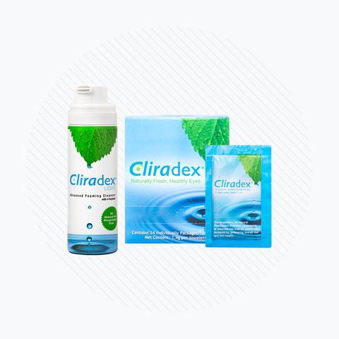 Cliradex Complete Kit (24 wipes and 2 Foam Cans) Free 2-Day Shipping