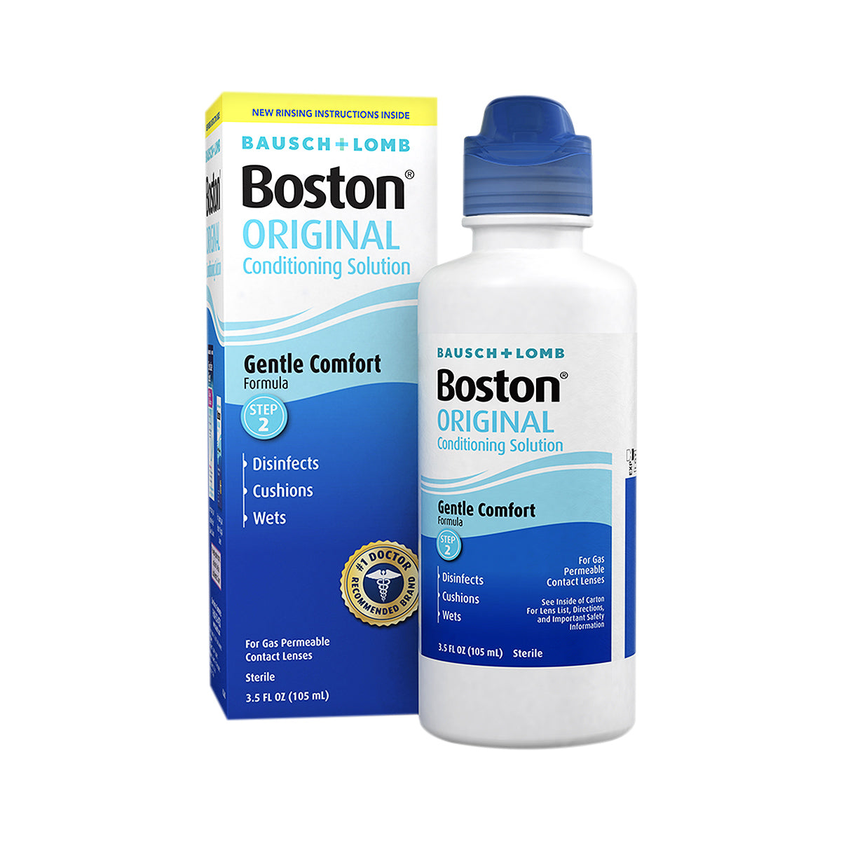 Boston Original Conditioning Solution for RGP Contact Lenses (3.5 oz)