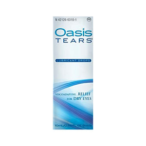 Oasis Tears Multidose Bottle, Lubricant Eye Drops 10mL