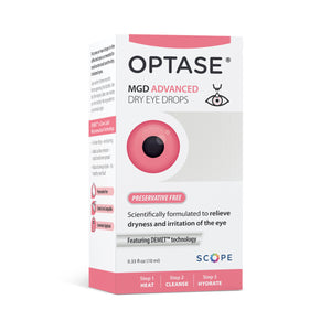 Optase MGD Advanced Eye Drops Preservative-Free 2 Month Supply (300 drops) (1 Bottle)