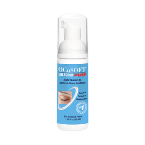 Ocusoft Lid Scrub Plus Foam for Eyelid Cleaning (50ml bottle)