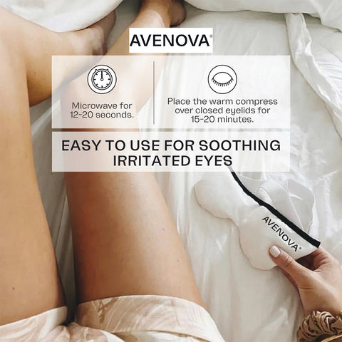 Avenova Microwavable Heat Eye Compress Mask