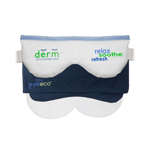 EyeEco Eye Relief Mask "D.E.R.M." with Comfort Cover