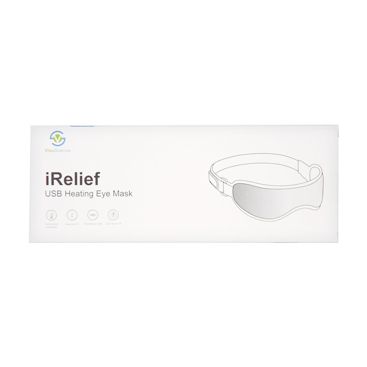 I-Relief USB Eye Heat Mask with removable insert