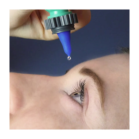 Nanodropper Eye Drop Extender Adaptor, Reduces Drop by 60%, Less Waste, Easier Application