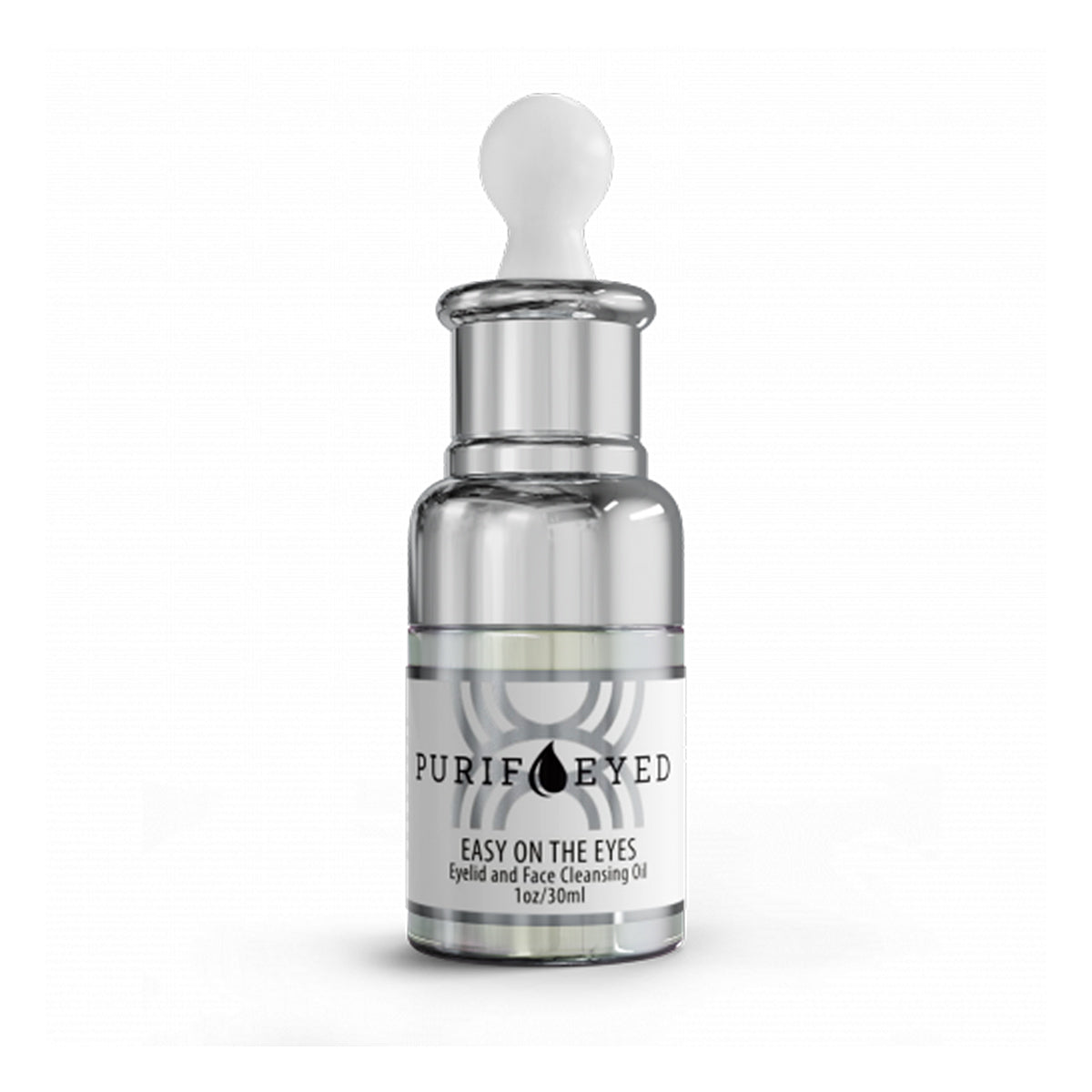 Purifeyed Eyelid and Face Cleaning and Hydrating Oil All Natural (2oz/15ml)