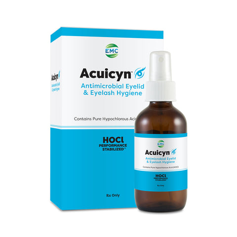 Acuicyn Antimicrobial Eyelid & Eyelash Hygiene - Hypochlorous Solution