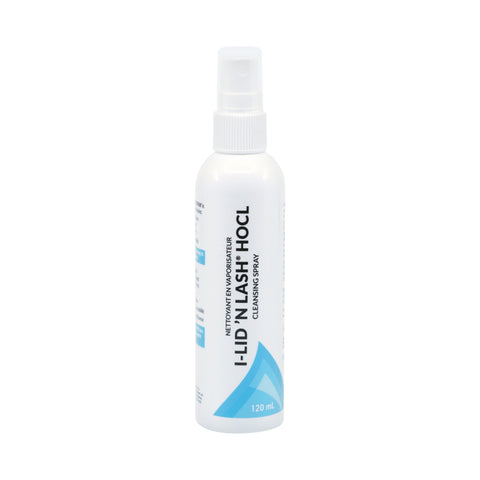 I-Lid ’N Lash HOCL Hypochlorous Cleaning Spray (120mL Bottle)