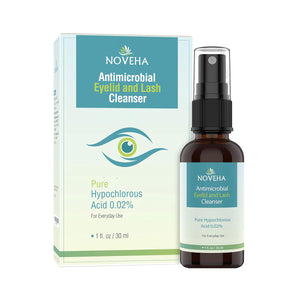 Noveha Hypochlorous Acid Eyelid and Lash Cleanser (30mL)