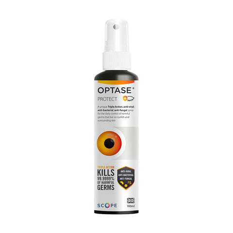 Optase Protect Eyelid Hypochlorous Cleansing Spray (100ml)