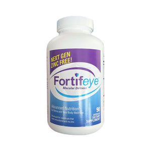 Fortifeye Next Gen Macular Defense Eye ZINC FREE and Whole Body Support (90ct - 3 Month Supply)