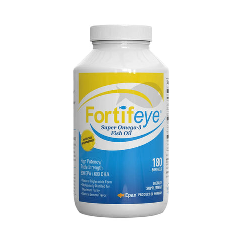 Fortifeye Super Omega-3 Fish Oil (180ct 3 Month Supply)