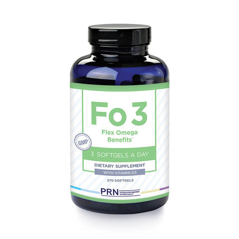 PRN Flex Omega Benefits FO3 with Vitamin D3 for Joint Health (270ct) 3-Month Supply