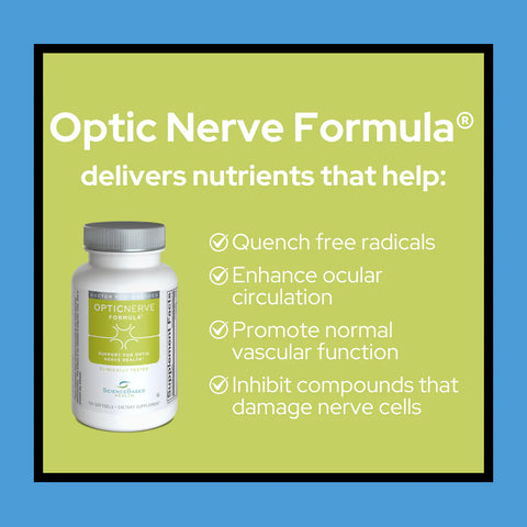 Optic Nerve Formula, Nutrition Support for Optic Nerve Health (120ct)