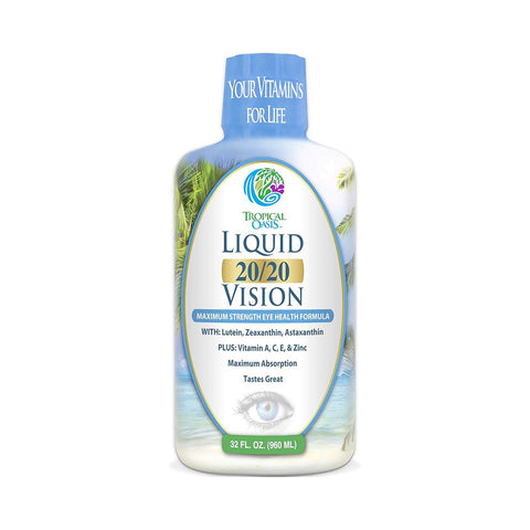 Tropical Oasis Liquid 20/20 Vision, Retina Health (32oz.)