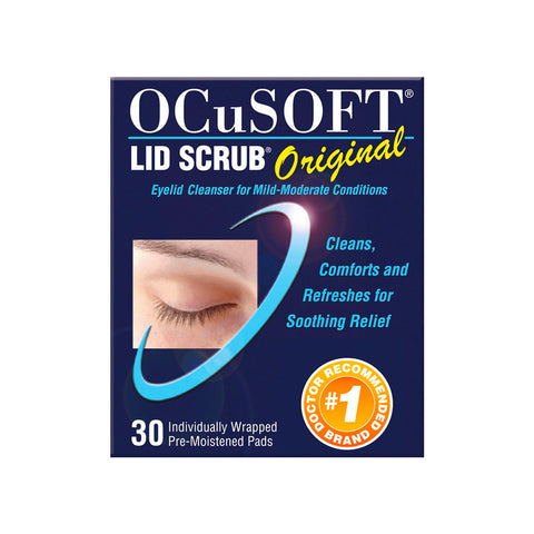 Ocusoft Lid Scrub Original Wipes 30ct