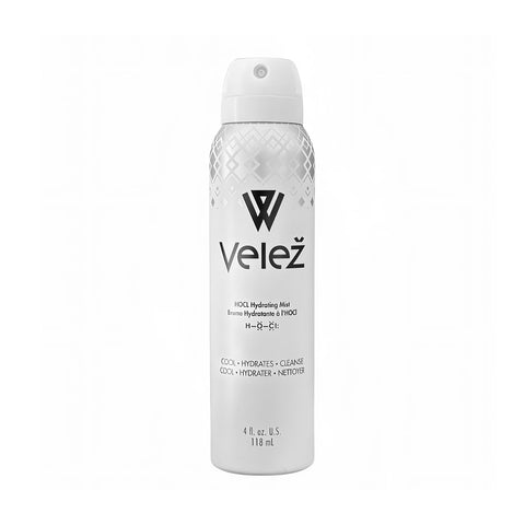 Velez Hypochlorous (HOCL) Hydrating Mist for Face and Eyelids (4 oz / 120mL)