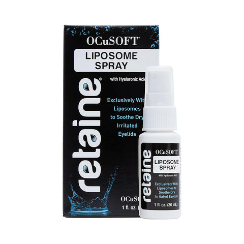 Ocusoft Retaine Liposome Spray to Soothe Irritated Eyelids with HA (30mL)