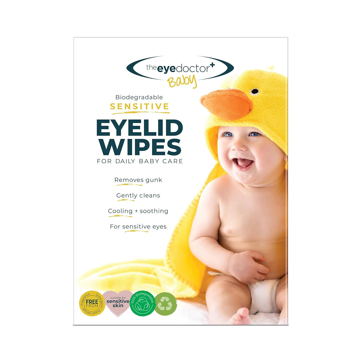 The Eye Doctor Sensitive Baby Eye Wipes - Preservative Free - 20ct Wipes