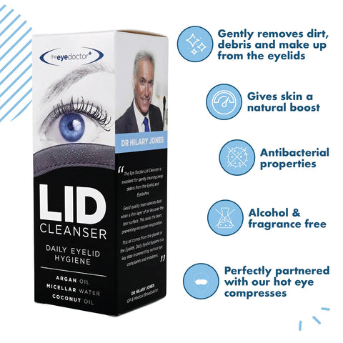 The Eye Doctor Lid Cleanser – Make Up Remover 100ml