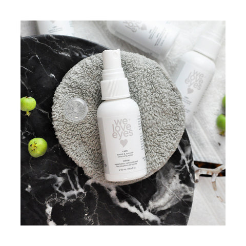 We Love Eyes Calm Eyelid & Eyelash Cleansing Spray with HypoChlorous  (50mL Bottle)