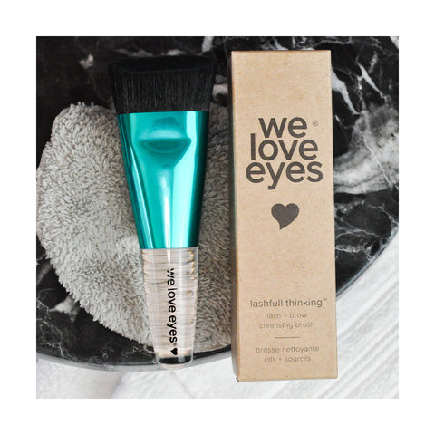 We Love Eyes - Lashfull Thinking lash and brow cleansing brush (oil Not Included)