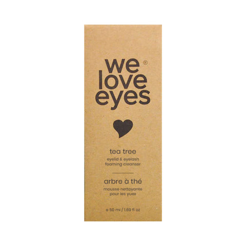 We Love Eyes Tea Tree Eyelid & Eyelash Foaming Cleanser 25mL Mini Size