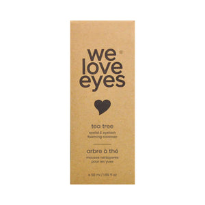 We Love Eyes Tea Tree Eyelid & Eyelash Foaming Cleanser 25mL Mini Size