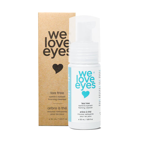 We Love Eyes: Tea Tree Eyelid Foaming Cleanser