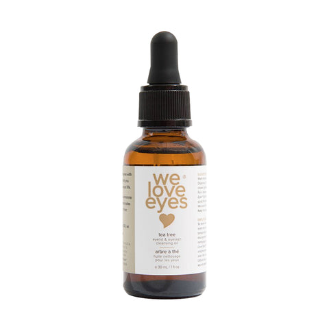 We Love Eyes- All Natural Tea Tree Eyelid Cleansing Oil - 30ml