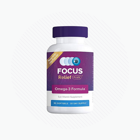 Focus Relief Plus Dry Eye Omega Formula (90 ct. 30 Day Supply)