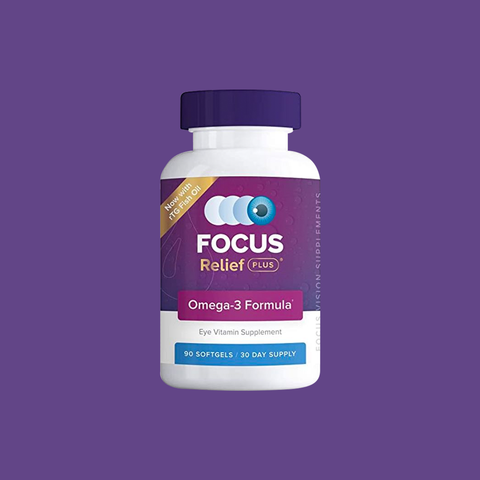 Focus Relief Plus Dry Eye Omega Formula (90 ct. 30 Day Supply)