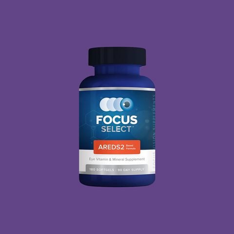 Focus Select Supplement - AREDS2 formula for Macular Degeneration (180ct. 90 Day Supply)