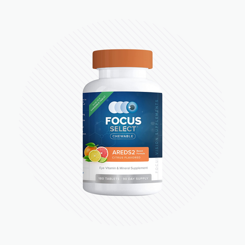 Focus Select Citrus Chewable AREDS2 Based Formula (90-day Supply)