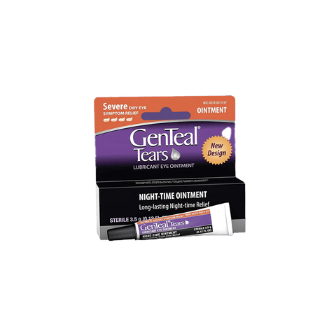 GenTeal Tears Night-Time Ointment Severe Dry Eye Symptom Relief (3.5g tube)