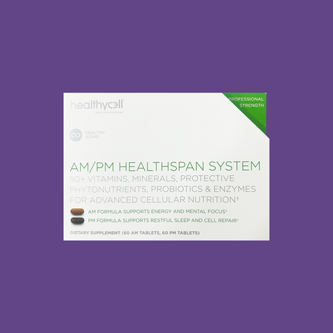 HealthyCell Multivitamin AM/PM Healthspan System (30 day Supply)