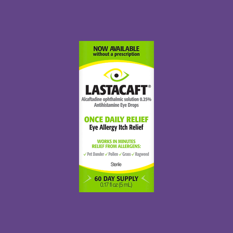 Lastacaft Once Daily Eye Allergy Itch Relief Drops (5mL 60 Day Bottle)