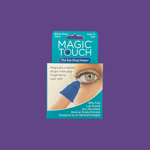 Magic Touch Eye Drop Applicator, Easy to Use, Reduce Waste