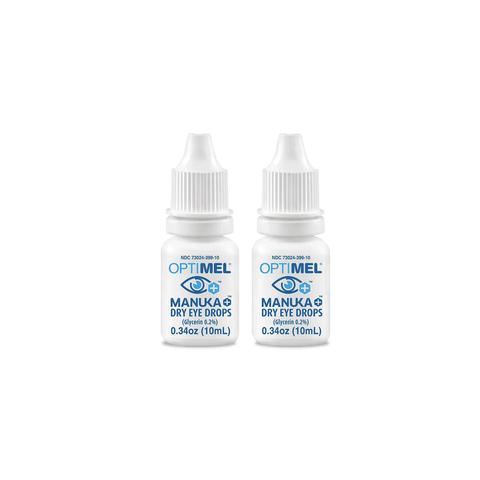 Optimel Manuka Dry Eye Drops 0.2 %, 0.34 oz (2 x 10mL Bottles)