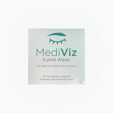 MediViz Eyelid Cleansing Wipes (No Tea Tree Oil)