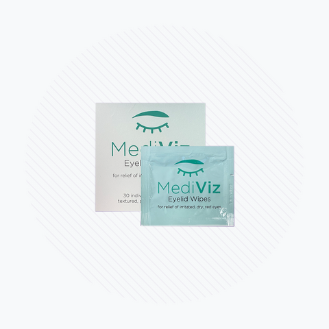 MediViz Eyelid Cleansing Wipes (No Tea Tree Oil)