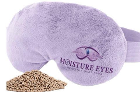 Moisture Eyes Heavenly Heat Pads with Natural Clay Beads for Dry Eye Relief (1 Mask)